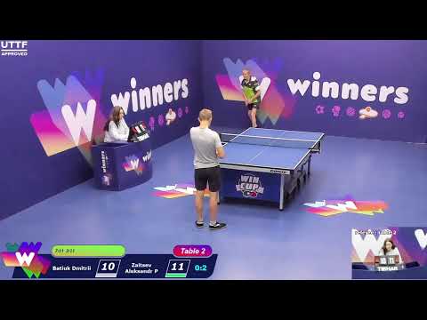 WINners CUP table 2  02.11 Batiuk Dmitrii - Zaitsev Aleksandr P 12:00