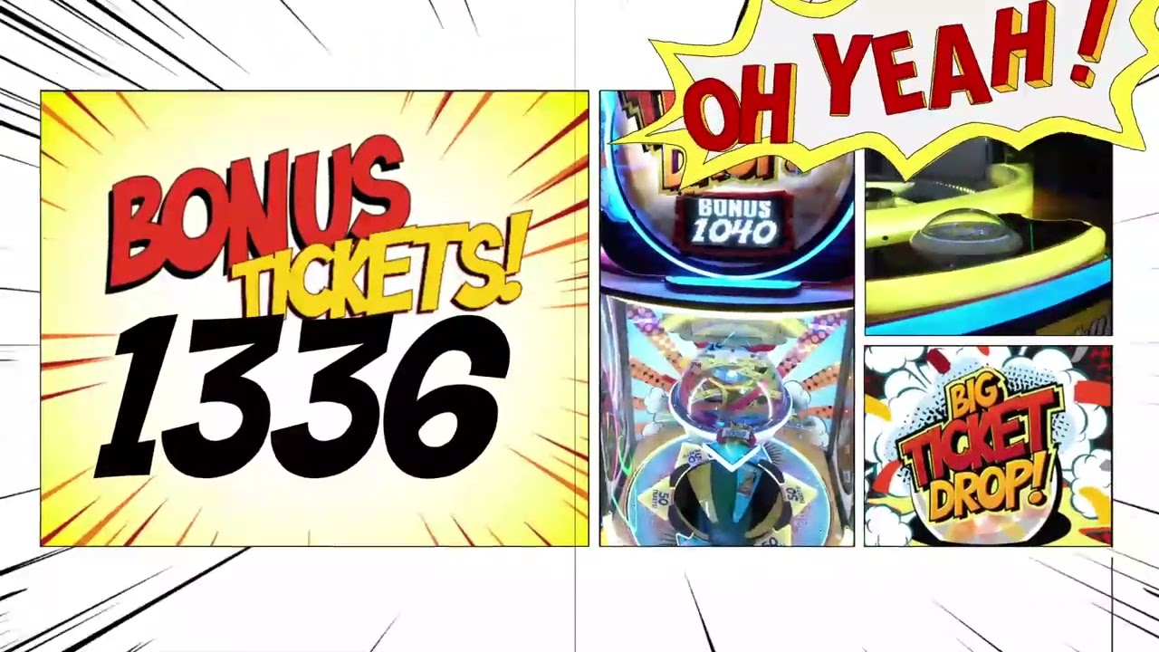 Big Ticket Drop Arcade Game!