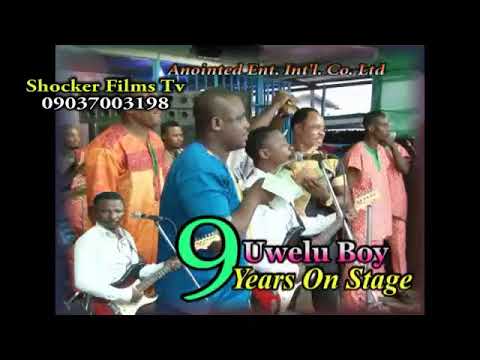 Uwelu Boy 9yrs on stage advert