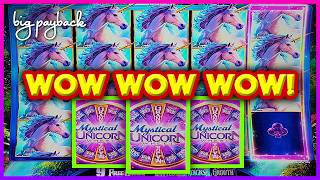 HUGE WIN on Mystical Unicorn Wheel - HOT NEW SLOT!