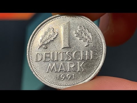 1991 Germany 1 Mark Coin • Values, Information, Mintage, History, and More