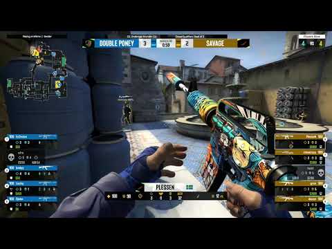 DBL PONEY vs Savage – Map 3 Inferno - ESL Challenger Anaheim 2022: European Qualifier