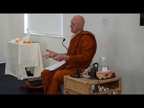 Ajahn Brahmali - Transcience Sutta, Aniccasannasutta (Anicca suttas). Sydney NYE Retreat 2024 #23/25