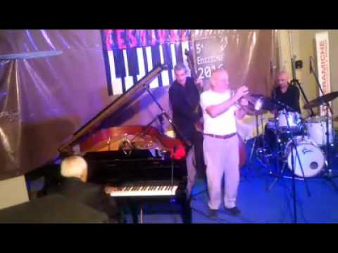 Fabio Grandi con Barry Harris e Stjepko Gut, Gela Jazz 2016