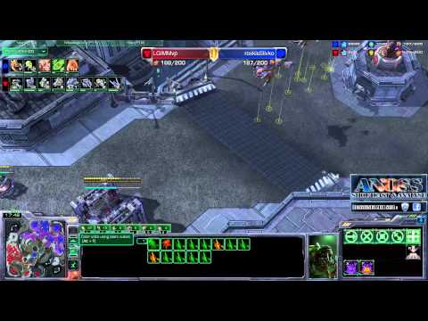 SC2 ZvT Slivko vs MVP Starcraft 2