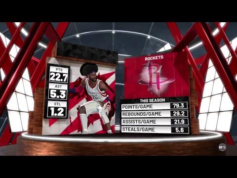 NBA 2K19 MY CAREER  GAMEPLAY"80 Overall" NEW TEAM ROCKETS  "WATCHNOW"