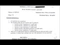 Class 6 Science Half Yearly Exam 2025 2026 Question Paper Term 1 For KENDRIYA VIDYALAYA Students