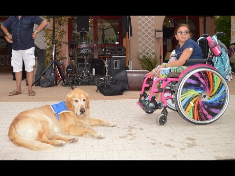 Démo d’Emma et Impoo au Centre de vacances de la CCAS d’Estagel le 19-08-19