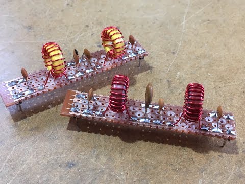 Homebrew 80/40m SSB/CW Rig - #10 Low Pass Filters