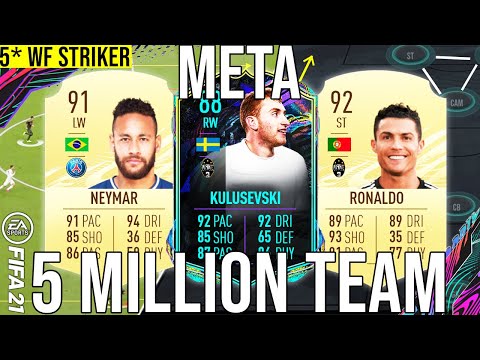 BEST META 5 MILLION COIN Team To Get Elite After TOTY - SQUAD BUILDER TO GET MORE WINS! - FIFA 21