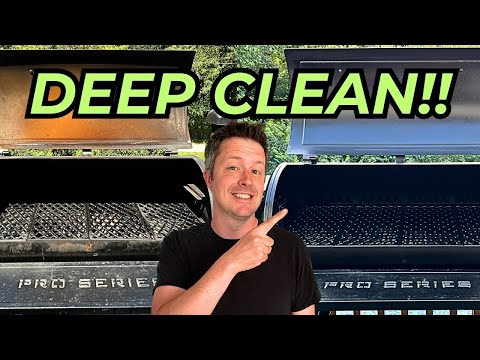 DEEP CLEAN a PIT BOSS in 4 EASY STEPS! Plus RUST Removal!