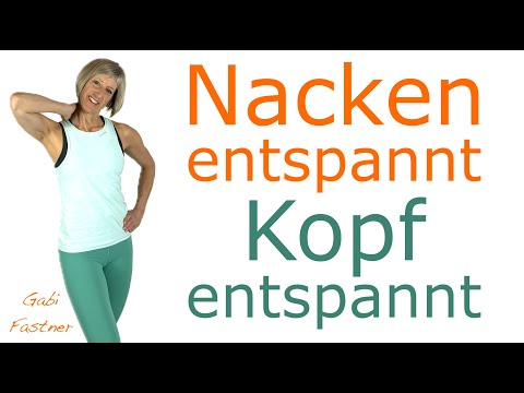 🍵 16 min. Nacken entspannt - Kopf entspannt | schmerzfrei & locker, ohne Geräte, im Stehen