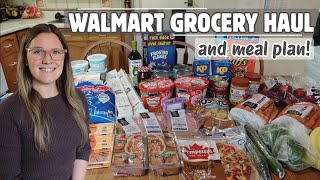 GROCERY HAUL & MEAL PLAN FOR THE WEEK! | Walmart deals November 2025