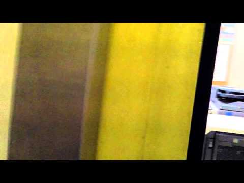 AWESOME Vintage Montgomery Bottom-Drive Traction Elevator at Santa Barbara Courthouse