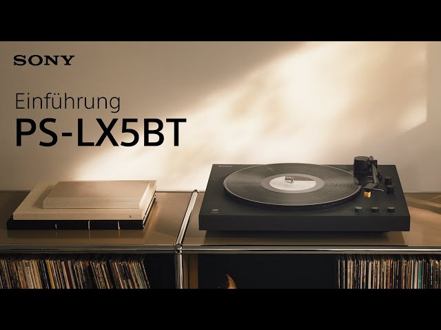Video teaser voor Wir stellen vor: den Plattenspieler PS-LX5BT von Sony