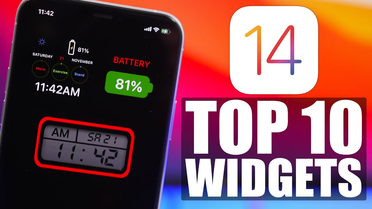 Best iOS 14 New WIDGETS - You Must Have  !
