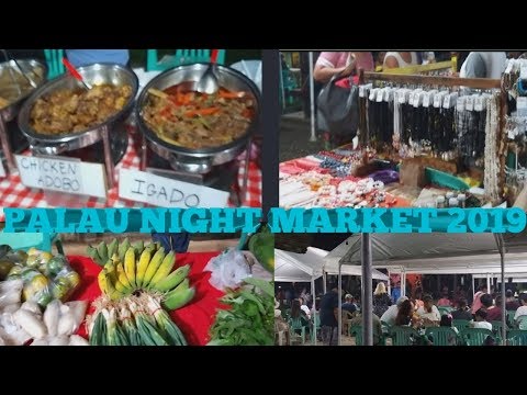 Mercado noturno de Palau, setembro de 2019, ofw vlog #buhayofwsapalau