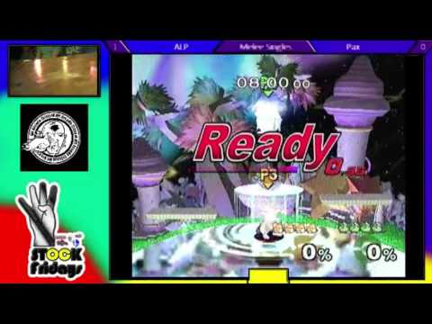(SSBM) 4 Stock Friday 4 - Pax (Jigglypuff) vs ALP (Fox)