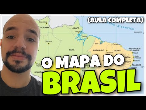 O mapa do Brasil (AULA COMPLETA) | Ricardo Marcílio