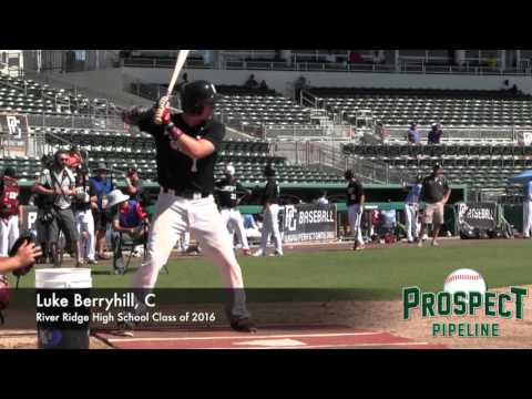 Luke Berryhill Prospect Video, C, River Ridge High School Class of 2016