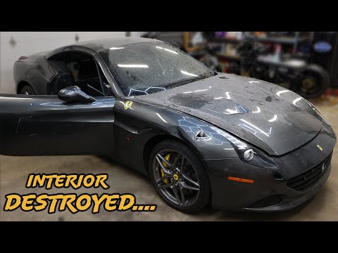 Thumbnail for Rebuilding A Flooded 2016 Ferrari California T (Part 2) by Ferrari California T