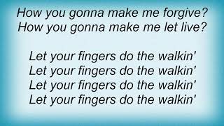 Black Flag - Let Your Fingers Do The Walking Lyrics
