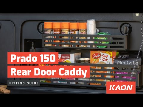 Introducing the Rear Door Caddy for the Prado 150 / Lexus GX 460 – Fitting & Installation Guide
