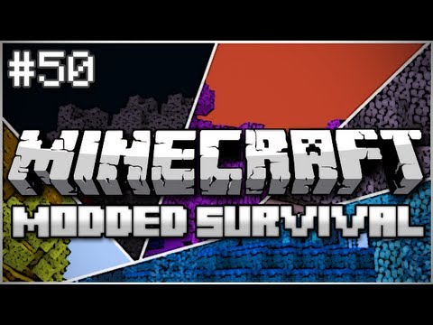 CaptainSparklez - Minecraft: Modded Survival Let's Play Ep. 50 - The Wizard's Bosses