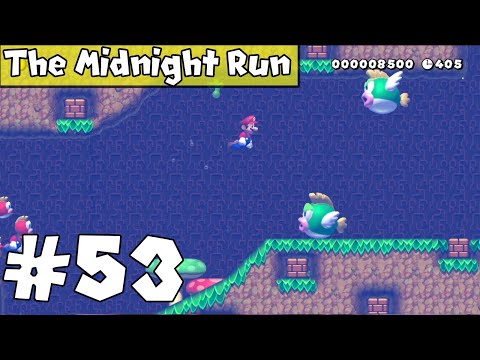 Mario Maker: The Midnight Run #53 -  The Fungus Swamp