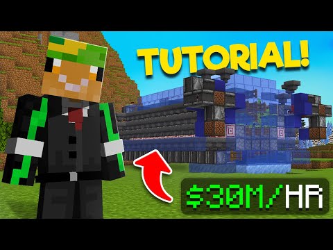 Minecraft DonutSMP Kelp Farm Tutorial – 30M/Hour (IKEA v1)