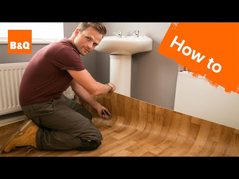 How to lay sheet vinyl flooring