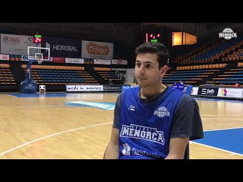 DECLARACIONES PREVIA | Quim Salvans, Hestia Menorca vs HLA Alicante