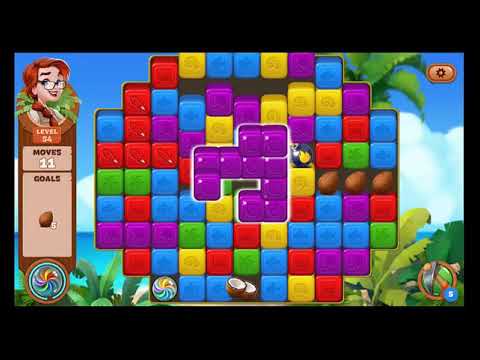 Lost Island Blast Adventure Level 54