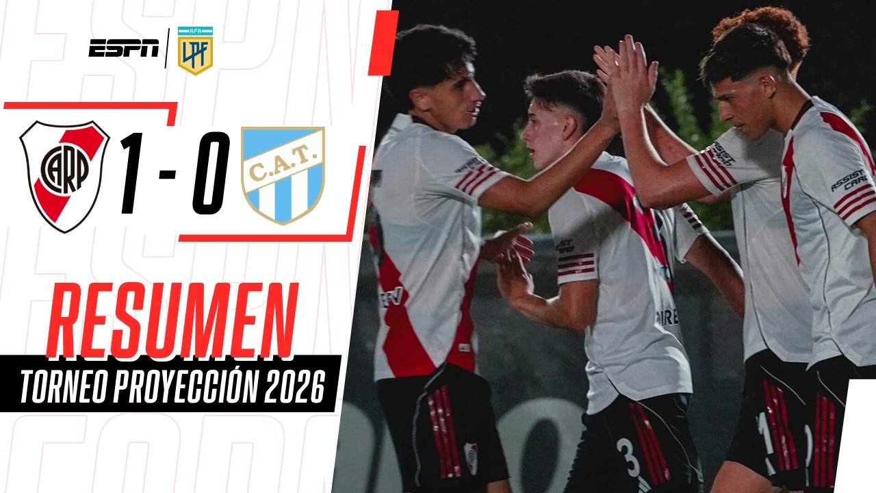 EL PIBE SORIA LE DIO UN TRIUNFAZO A LA RESERVA DE RIVER | River 1-0 Atl. Tucumán | RESUMEN