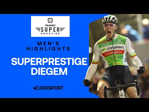 EPIC BATTLE UNDER THE LIGHTS 🔥 | 2024 Superprestige Diegem Men's Highlights