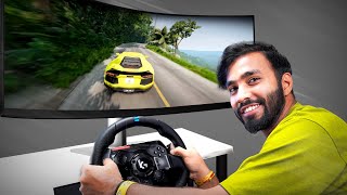 PLAYING RACING GAME ON A RACING SETUP | ASSETO CORSA