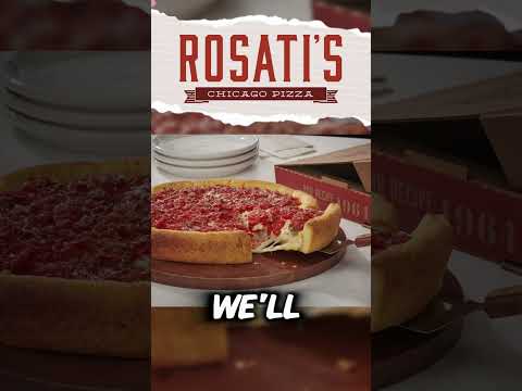long day at office Let Rosati's pizza be your dinner solution