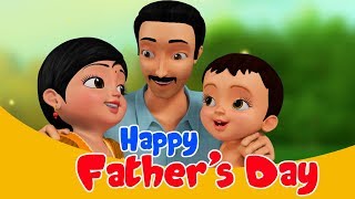 Mere Pyaare Daddy - My Super Hero | Hindi Rhymes for Children | Infobells