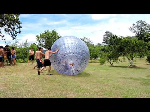 zorb ball / burbuja humana / bucaramanga