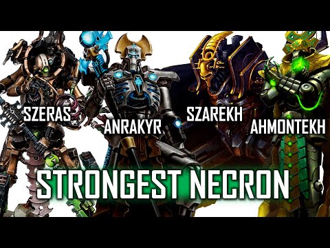 Top 10 Most Powerful Necrons in Warhammer 40K