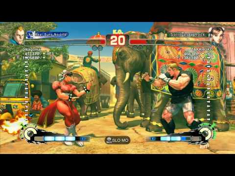 pikagoma (Abel) vs TAKAHOKO (Chun-Li) - SSF4 Arcade Edition Xbox Live Ranked Match