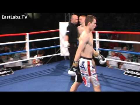 K1 Empress liga 2012, K1 +66,8kg, Peter FRANKO  SVK  vs  Miroslav MADZIN  SVK.mpg