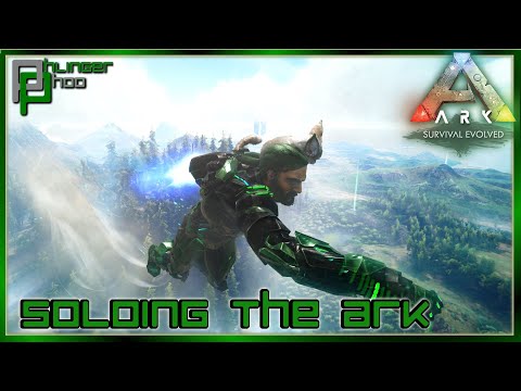 SOLO - ALPHA OVERSEER and Tek Cave! Soloing the Ark S5E194