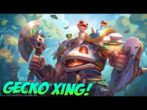 NEW CUTE XING TIAN SKIN HAS A GECKO CONTROLLING HIM! - Masters Ranked Duel - SMITE