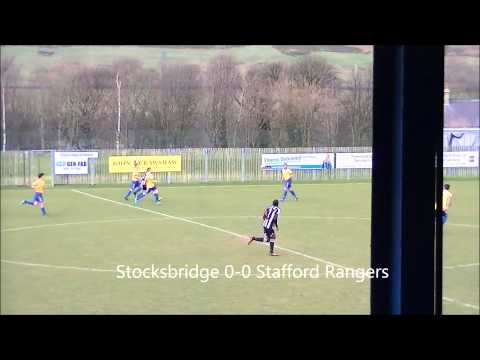 Stocksbridge v Stafford Rangers Highlights evo stik league 22/02/14