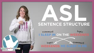 Download lagu ASL Sentence Structure Explained | American Sign Language for Beginners mp3