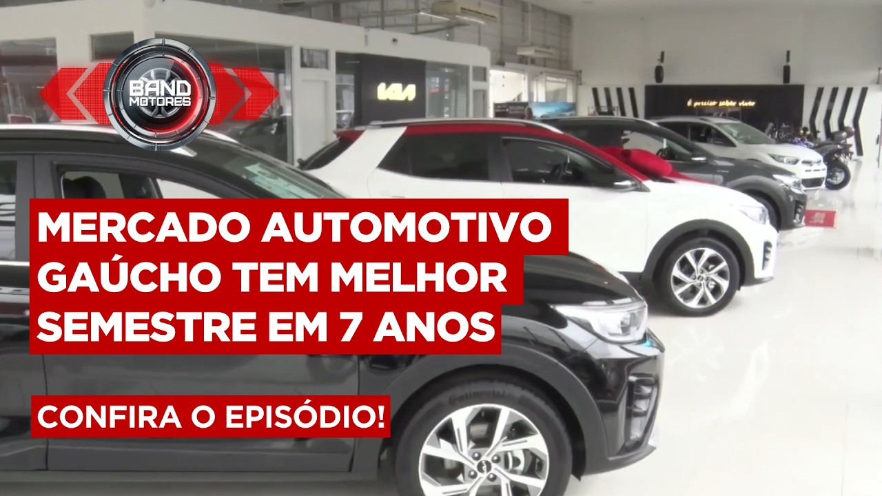Mercado automotivo gaúcho tem melhor semestre em 7 anos