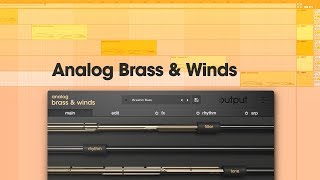 Video thumbnail for Output Analog Brass & Winds - Favorite Presets by Output
