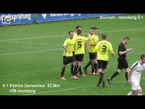 31. Spieltag: 1. FC Bocholt - VfB Homberg 1:2 (0:0)