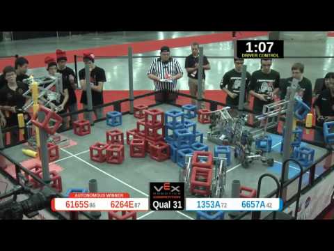 2015 VRC Sci Q31 - 6165S 6264E vs 1353A 6657A - 49 to 36 - VEX Worlds 2015 - Science Division